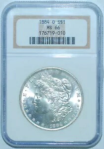 1884 O NGC MS66 モルガン シルバー ダラー|WORLD RESOURCE【KING店】
