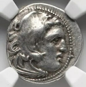 NGC Ch XF アレキサンダー大王 3 世、紀元前 336 ～ 323 年、王国マケドニア ギリシャ ドラクマ コイン｜WORLD RESOURCE【KING店】