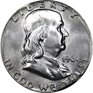 1961 50C NGC MS65 ミント エラー フランクリン ~ クールなハイグレード エラー!|WORLD RESOURCE【KING店】