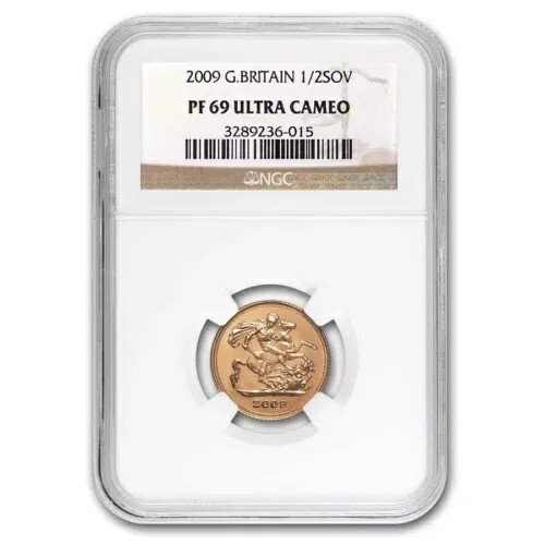 2009 グレートブリテン ゴールド 1/2 ソブリン PF-69 NGC|WORLD RESOURCE【KING店】