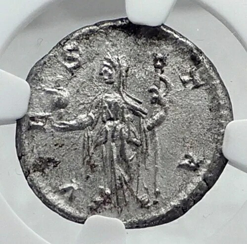JULIA MAMAEA 本物の古代 226AD 本物のシルバー ローマ コイン VESTA NGC i81395｜WORLD RESOURCE【KING店】 177,650円