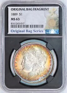 1889 モーガン シルバー ダラー | NGC MS63 |オリジナルバッグフラグメントホルダー |引き締まった｜WORLD RESOURCE【KING店】 113,850円
