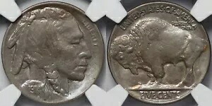 NGC グレード AU58 米国 1914-S バッファロー ニッケル 5C ほぼ未流通コイン｜WORLD RESOURCE【KING店】