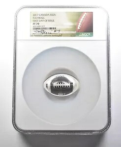 2017 カナダ 25 ドル シルバー サッカー FDOI Mercanti PF70 NGC *0222|WORLD RESOURCE【KING店】