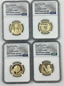 2024 S AMERICAN INNOVATION プルーフ セット NGC PF 70 IL、LS、ME、MS ?初回リリース?｜WORLD RESOURCE【KING店】
