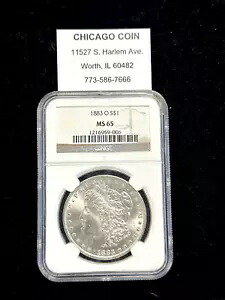1883 O モーガン シルバー ダラー MS65 NGC - 宝石非流通未流通 CD|WORLD RESOURCE【KING店】