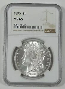 1896 モルガン ドル認定 NGC MS 65 シルバー ドル｜WORLD RESOURCE【KING店】