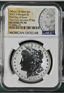 2023-S リバース プルーフ モーガン ドル NGC PF70 発行初日 シルバー FDI FDOI｜WORLD RESOURCE【KING店】 117,700円
