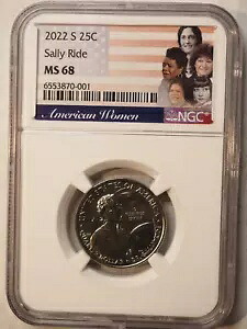 2022 S サリー ライド 25c NGC MS 68 アメリカン ウィメンズ クォーター 0001|WORLD RESOURCE【KING店】