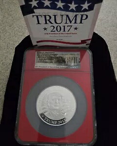 MAGA NGC PF-70 LG 2017 EQ GUNIEA S1000F フランクス .999 シルバー トランプ創刊号｜WORLD RESOURCE【KING店】