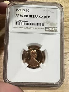 1990-S リンカーン メモリアル セント PF70 RD NGC グレード - 送料無料|WORLD RESOURCE【KING店】