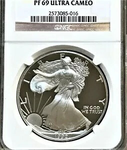 1992 S プルーフ シルバー イーグル NGC PF 69 ウルトラ カメオ エッジ ビュー ?320?V71?|WORLD RESOURCE【KING店】