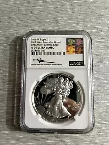 2016 W プルーフ シルバー イーグル NGC PF70 ウルトラ カメオ 30 周年記念レタード エッジ｜WORLD RESOURCE【KING店】