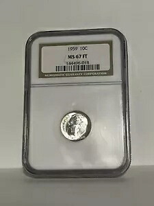 NGC 1959-P MS-67 FT ルーズベルト ダイム - 価格ガイド値: $275!|WORLD RESOURCE【KING店】