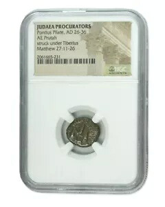 ポンティウス・ピラトのユダヤ・プルタコイン (AD 26-36) - NGC(MG) グレード付き ????｜WORLD RESOURCE【KING店】