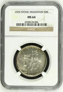 1925 P クラシック記念ストーン マウンテン メモリアル NGC MS-64 STONE MOUNTAIN|WORLD RESOURCE【KING店】
