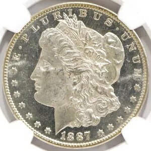 1887 O モルガン ドル NGC MS-63 DPL｜WORLD RESOURCE【KING店】