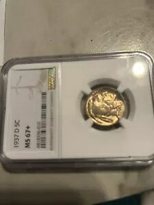 1937 d NGC Ms 67+ バッファロー ニッケル スペクタキュラー!たくさんの出品をチェックしてください??