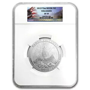 2012-P 5オンス シルバー ATB ハワイ SP-70 NGC