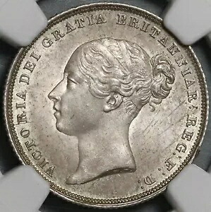 1838 NGC MS 64 ビクトリア グレート ブリテン シリング ミント ステート コイン (17011706D)｜WORLD RESOURCE【KING店】 396,000円