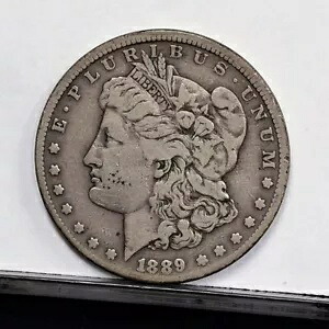 1889-CC モルガン ダラー - 細かいディテール、クリーニング済み (#57091-L)