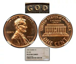 1971-S DDO 1c リンカーン メモリアル セント プルーフ - FS-103 - NGC PF 67 RD カメオ - B2336｜WORLD RESOURCE【KING店】