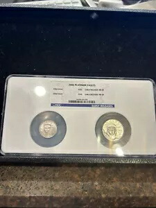 SASA 2006 プラチナ イーグルス P$25 および P$50 NGC MS 69 初期リリース 2 コイン セット