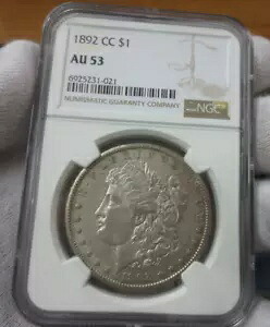 1892-CC モルガン ドル NGC AU53 (ベター デイト)｜WORLD RESOURCE【KING店】