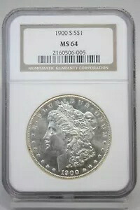 1900-S $1 モーガン シルバー ダラー NGC MS64 #6005｜WORLD RESOURCE【KING店】