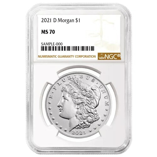 2021-D $1 モルガン シルバー ダラー NGC MS70|WORLD RESOURCE【KING店】