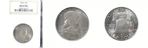 1949 50C MS65FBL NGC-フランクリン ハーフ---|WORLD RESOURCE【KING店】