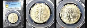 1942-D 50C-PCGS MS66 のみ 414 ファイン PQ 派手なウォーキング リバティー 半分---｜WORLD RESOURCE【KING店】
