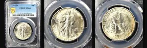 1942-D 50C-PCGS MS66 のみ 414 ファイン PQ 派手なウォーキング リバティー 半分---|WORLD RESOURCE【KING店】