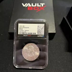 ボールトボックス シリーズ 5 1925 フォート バンクーバー 記念 シルバー ハーフダラー NGC MS65｜WORLD RESOURCE【KING店】