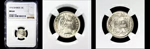 1916 10C NGC MS64 - バーバーダイム｜WORLD RESOURCE【KING店】