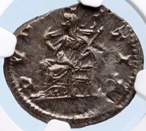 JULIA MAESA Elagbalus Grandmother オールド シルバー ローマ コイン Pudicitia NGC i63184 358,380円