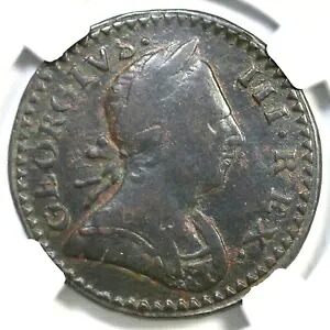 1776 V 6-76A R-4 NGC VF 詳細 マシンズ ミルズ コロニアル銅貨 1/2p｜WORLD RESOURCE【KING店】