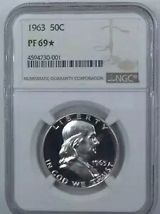 1963 プルーフ 69 * フランクリン PF 69 スター｜WORLD RESOURCE【KING店】