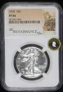 1938 P ハーフダラー リバティ ウォーキング NGC PF-66 エベレスト セレクション｜WORLD RESOURCE【KING店】