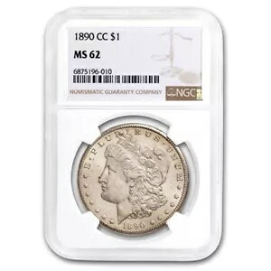 1890-CC モルガン ドル MS-62 NGC|WORLD RESOURCE【KING店】