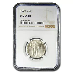 1929 スタンディング リバティ クォーター MS-65 NGC (FH)｜WORLD RESOURCE【KING店】