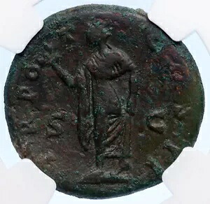 AELIUS ハドリアヌス帝の後継者 レア 137AD 古代ローマ コイン SPES NGC VF i60253付き｜WORLD RESOURCE【KING店】