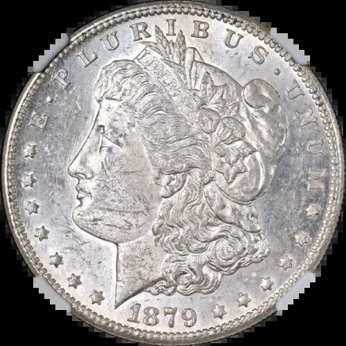 1879-S Rev 78 モーガン シルバー ダラー NGC MS61 ナイス アイ アピール ストロング ストライク