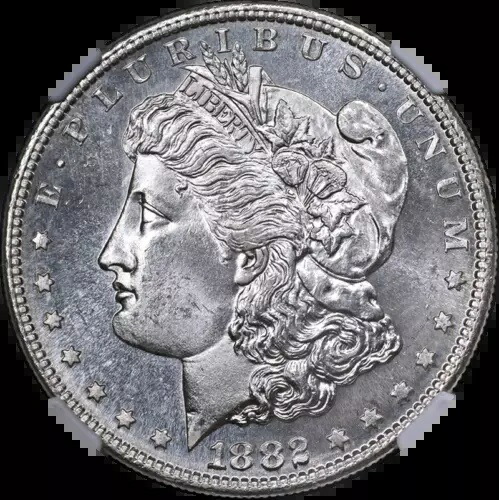 1882-S モーガン シルバー ダラー NGC MS67* ブラスト ホワイト スーパーブ アイ アピール
