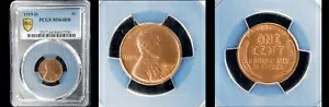 1919-D 1C NGC MS64BN のみ 59 ファイン PQ リンカーン セント 427,185円