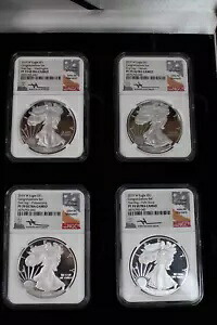 2019-W ASE 4pc NGC PF70 ULTRA CAMEO Congrats Set 1st Day Wash.、D、P、& FUN 2AUQ