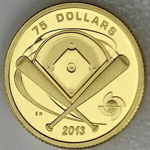 2013 $75 ダイヤモンド - ワールド ベースボール クラシック 純金プルーフ、希少、わずか 133 個販売!|WORLD RESOURCE【KING店】