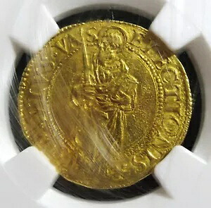 教皇領: パウロ 3 世金貨 Scudo d' Oro ND (1534-1549) AU55 NGC、ローマ造幣局。｜WORLD RESOURCE【KING店】