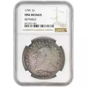 1799 ドレープ バスト ドル - NGC F ディテール修復済み｜WORLD RESOURCE【KING店】