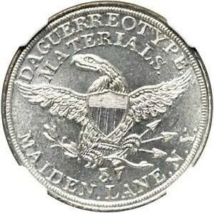 (1850年代) NGC ニューヨーク NY 802fpb (R-7) ダゲロタイプグッズ スコビルマーチャントトークン｜WORLD RESOURCE【KING店】